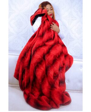 premium luxury faux fur double-sided blankets