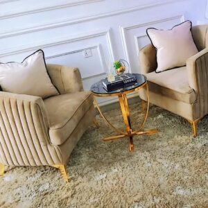 Luxury piped velvet pillows