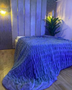 MULTI PURPOSE BLANKET! Premium super soft thick,double sided faux fur blanket