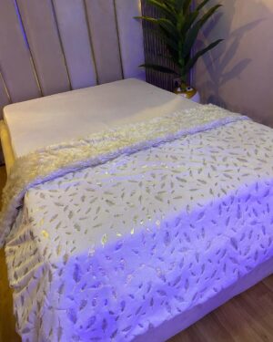 MULTI PURPOSE BLANKET! Premium super soft thick,double sided faux fur blanket