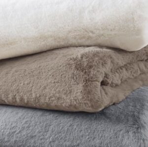 MULTI PURPOSE BLANKET! Premium super soft thick,double sided faux fur blanket