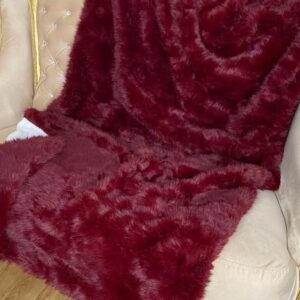 Premium! Super soft! Double sided faux fur blanket